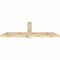 Ekena Millwork Eugene Rough Sawn Timber Gable Bracket, Douglas Fir, 84"W x 28"H x 4"D x 6"F, 8/12 Pitch GBW084X28X0406EUG00RDF - alternate 3